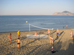Площадка для пляжного волейбола в Орджоникидзе