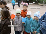 Конкурс детского рисунка на Асфальте в Орджоникидзе